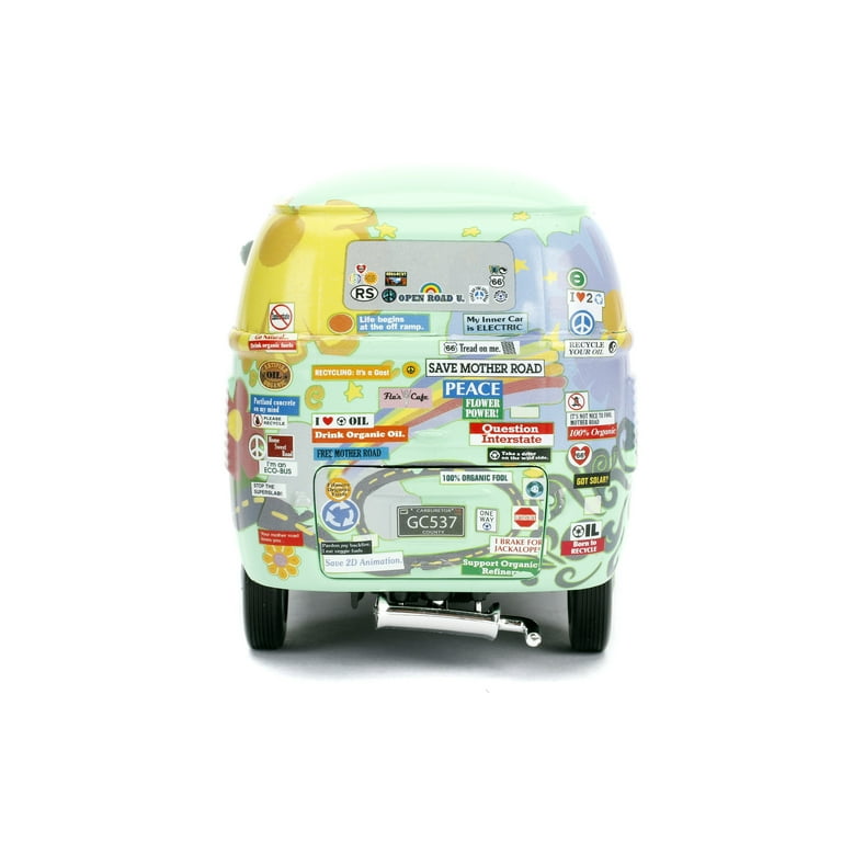 JADA TOYS 1/24 カーズ フィルモア オイル缶セット JADA TOYS Fillmore 1:24 Die Cast Vehicle - Pixar Cars
