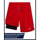 thumbnail image 2 of Shorts de básquet 2 en 1 para niño Reebok con compresión, 2 of 7