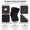 thumbnail image 6 of Nvorliy Plus Size Knee Brace for Women and Men, Adjustable Knee Brace for Knee Pain Plus Size with Side Stabilizers, Knee Support for Meniscus Tear and Arthritis, 6 of 8