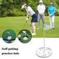 thumbnail image 5 of TQEHS Copa de golf con bandera para putting, copa de golf con hoyo, estable y desmontable para entrenamiento P0F2024 R6Y7, 5 of 5