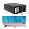 thumbnail image 2 of Adjustable DC Power Supply 30V 10A LCD Screen Protect Eyes USB Digital Lab Bench Voltage Regulator Switch ,Safe Reliable to Use, 2 of 6