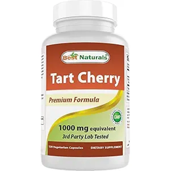 Best naturals Tart Cherry 1000 mg 120 vegetarian Capsules