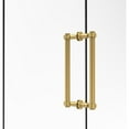 thumbnail image 2 of Contemporary 12 Inch Back to Back Shower Door Pull with Grooved Accent, 2 of 2