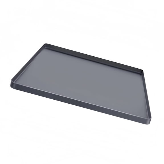 Multi-Function Dishwasher Silicone Mat with Raised Edges, Drying Drain Pan, Countertop Floor Protector