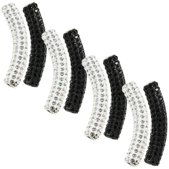 8 Pcs Shoelace Decorative Buckle Rhinestones Shoe Laces Shoelace Decorations Black Shoelaces Decorative Shoelace Buckle