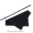 thumbnail image 5 of Flute Cleaning Kit 14 inch Plastic Cleaning Rod with Random Color Cloth, 5 of 5