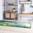 thumbnail image 4 of Dreamtimes Natural Butterfly Hallway Runner Rug 2'x6' Kitchen Rug with Rubber Backing Cute Pink Flower Non Slip Entryway Rug Runner Washable Soft Area Rug for Hallway Bedroom Kitchen Decor, 4 of 6