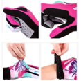 thumbnail image 4 of Gants de Baseball à Doigts Complets Gants de Softball Gants de Cyclisme Mitaines de Vélo Rose, 4 of 6