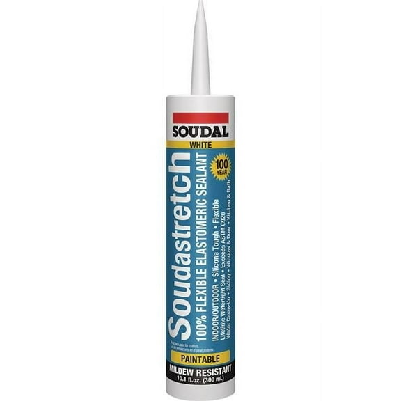 10.1 oz Stretch Caulk, White