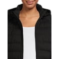 thumbnail image 2 of Time and Tru Women's and Plus Packable Stretch Zip Up Puffer Jacket, 2 of 5