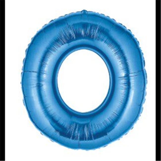 Loftus International B15840B Megaloon Number Zero Blue Balloon