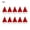 XS, variant on Callipe 10Pcs Mini Santa Hat Wine Bottle Covers Plush Christmas Tableware Holder Velvet Lollipop Caps Xmas Party Decoration