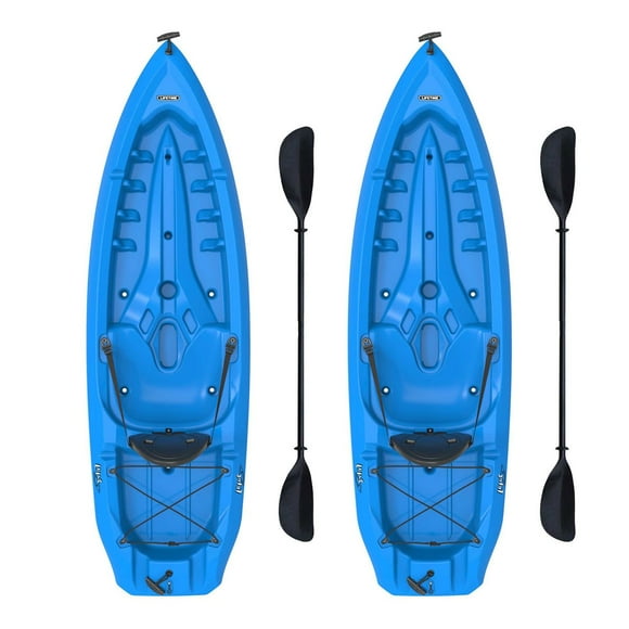Lifetime Lotus 80 Sit-On-Top Kayak, Paddles Included, 2 pk.