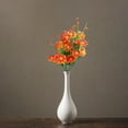 thumbnail image 1 of Crisantemos artificiales simulados, plantas acuáticas artificiales, arreglos florales para sala de estar, comedor o jardín, arreglos florales para exteriores, tamaño grande, aspecto, 1 of 6