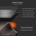 thumbnail image 2 of 2pcs Carbon Fiber Style Abs Side Rear View Mirror Cover Replacement For Golf 5 Mk5 2003-2009, 2 of 5