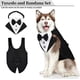 thumbnail image 3 of Perro formal esmoquin perro bandana traje conjunto elegante perro boda traje con collar perro, 3 of 4