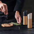 thumbnail image 5 of Tatum88 Salt and Pepper Mill Set with High Black and White Salt and Pepper Shakers with Adjustable Coarseness ， Perfect Gift for Salt and Pepper Shakers, 5 of 5