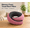 Deep Pink, variant on Memory Foam Travel Neck Pillow with Adjustable Closure, Soft Breathable Fabric Cover, Portable Wraparound Neck Pillow