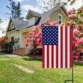 thumbnail image 2 of Burlap American 4th of July Garden Flag, USA United States Decorative Garden Flag 12.5 x 18 Inch, 2 of 5