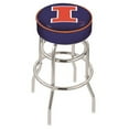 thumbnail image 4 of 30" L7C1 - 4" Idaho Cushion Seat with Double-Ring Chrome Base Swivel Bar Stool by Holland Bar Stool Company, 4 of 7