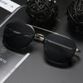 thumbnail image 2 of Mens Sunglasses Retro Full Frame Diamond Cut Lightweight UV400 For Sun Protection Fishing Outing Outdoor Stage, 2 of 4