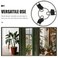 thumbnail image 5 of KAKOWELY Support de Pot de Fleurs Rond Base de Pot de Fleurs Balcon Support de Jardinière avec Roues, 8.66"X8.66"X2.36 Pouces, 5 of 5