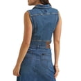 thumbnail image 5 of Lee® Women's Heritage Cropped Rider Denim Vest, Sizes XS-XXL, 5 of 7