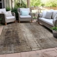thumbnail image 4 of Dalyn Rugs Machine Washable Indoor/Outdoor Chantille Brown 10' x 14' Rug, 4 of 9