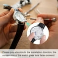 thumbnail image 5 of Uxcell 3Pcs Watch Glass Lens 30.5mm Dia 1.5mm Thickness Single Dome Round Clear Crystal Lens Watch Replacement Parts, 5 of 6