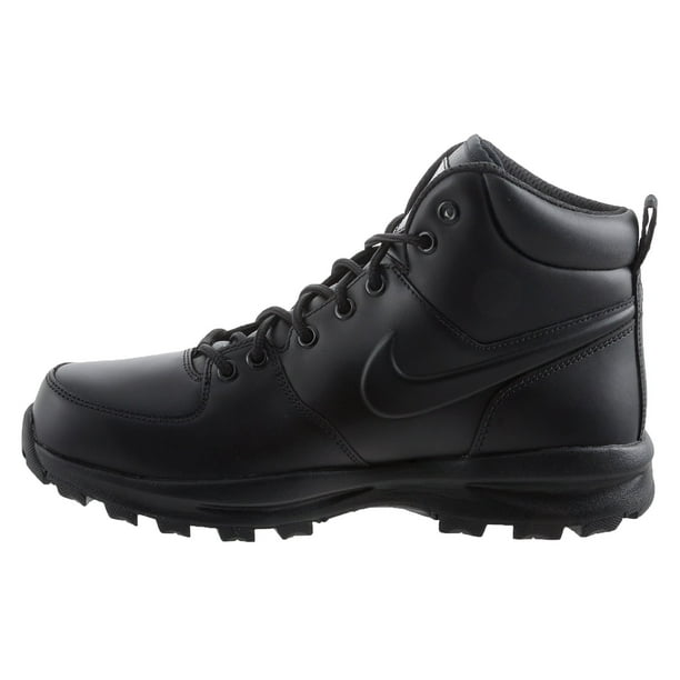 Men's & Big Nike Manoa Leather Black/Black (454350 003) - 14 - Walmart.com
