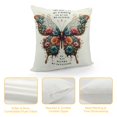 thumbnail image 4 of YANMS Bible Throw Pillow Covers for Christian Women Bible Verse Pillowcase Butterfly Scripture Religious Pillowcase Gifts for Sofa Couch Home Inspirational Decorations, 4 of 5