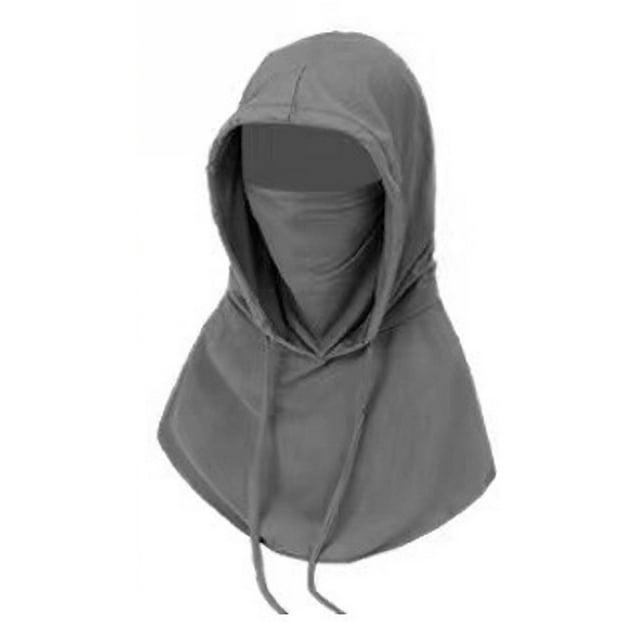 Visland Men Summer Riding Headgear with Drawstring Design Multi-Functional Sun Protection Face Guard Ice Silk Quick-Drying 3 in 1 Neck Gaiter