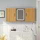 thumbnail image 3 of Bathroom Mirror Cabinet Wall Medicine Cabinet with 3-Color Dimmable Bathroom LED Mirror Medicine Cabinet Over The Toilet Storage Cabinet for Bathroom Kitchen Laundry Room, 3 of 11