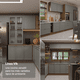 thumbnail image 5 of Cocina Integral Completa Modular Madesa Vik 180cm MG 05, 5 of 5