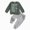 Green, variant on Boys Casual Sweatshirt Set Gradient Font Print Top and Pants Fall Sports 2 Piece Clothes for Kids 6-12 Months 12-24 Months 2T 3T 4T 5T 6T Children Beige,12-18 Months