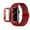 Rouge, variante sur ALMNVO Étui Protecteur d'Écran Bracelet en Nylon pour Apple Watch Band 45 mm 41mm 44mm 40mm 42mm 38mm Verre Trempé Chouchou Élastique Sport Boucle Simple pour iWatch Series 7 6 SE 5 4 3 2 1