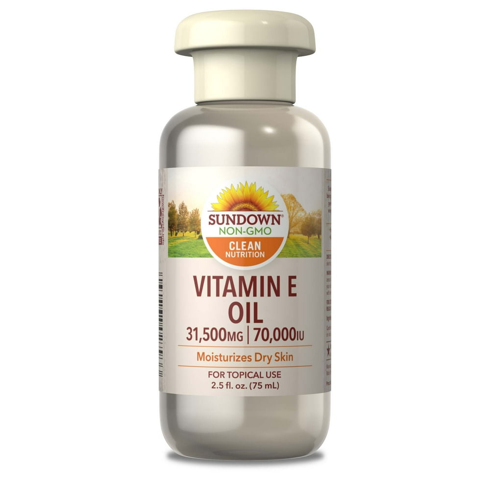 Sundown Naturals® Pure Vitamin EOil 70000 IU, 2.5 Ounces