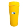 thumbnail image 1 of Bote de Basura Circular con Tapa Embudo 80 Litros Sablon 8493AM, 1 of 5