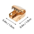 thumbnail image 4 of 100pcs Hebillas de cordones de Shoelace de acero inoxidable 100PCS Cordones de cordones, 4 of 5