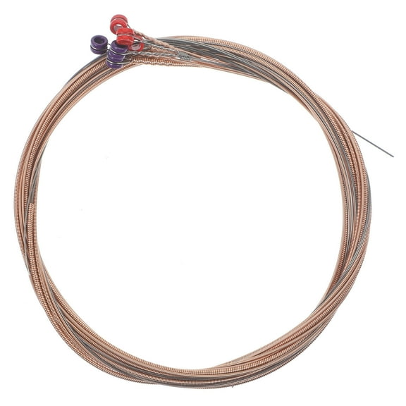 Masteelf 6 Pcs Spark Acoustic Guitar Strings 11.00X11.00X0.70CM