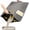 Gray, variant on Cat Litter Mat Compact Size 23.6"x14.6" for Small Spaces, Upgrade Waterproof Leakproof Back Layer, Honeycomb Trapping Mat, Washable, Easy to Clean, Scatter Control Kitty Litter Matt, Black