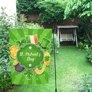 MYPOP Saint Patricks Day Decor Garden Flag 28x40 inches