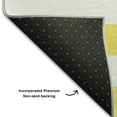 thumbnail image 3 of Addison Rugs Mayfield Washable Transitional Stripes Yellow Rectangle Rug, 8' x 10', 3 of 6