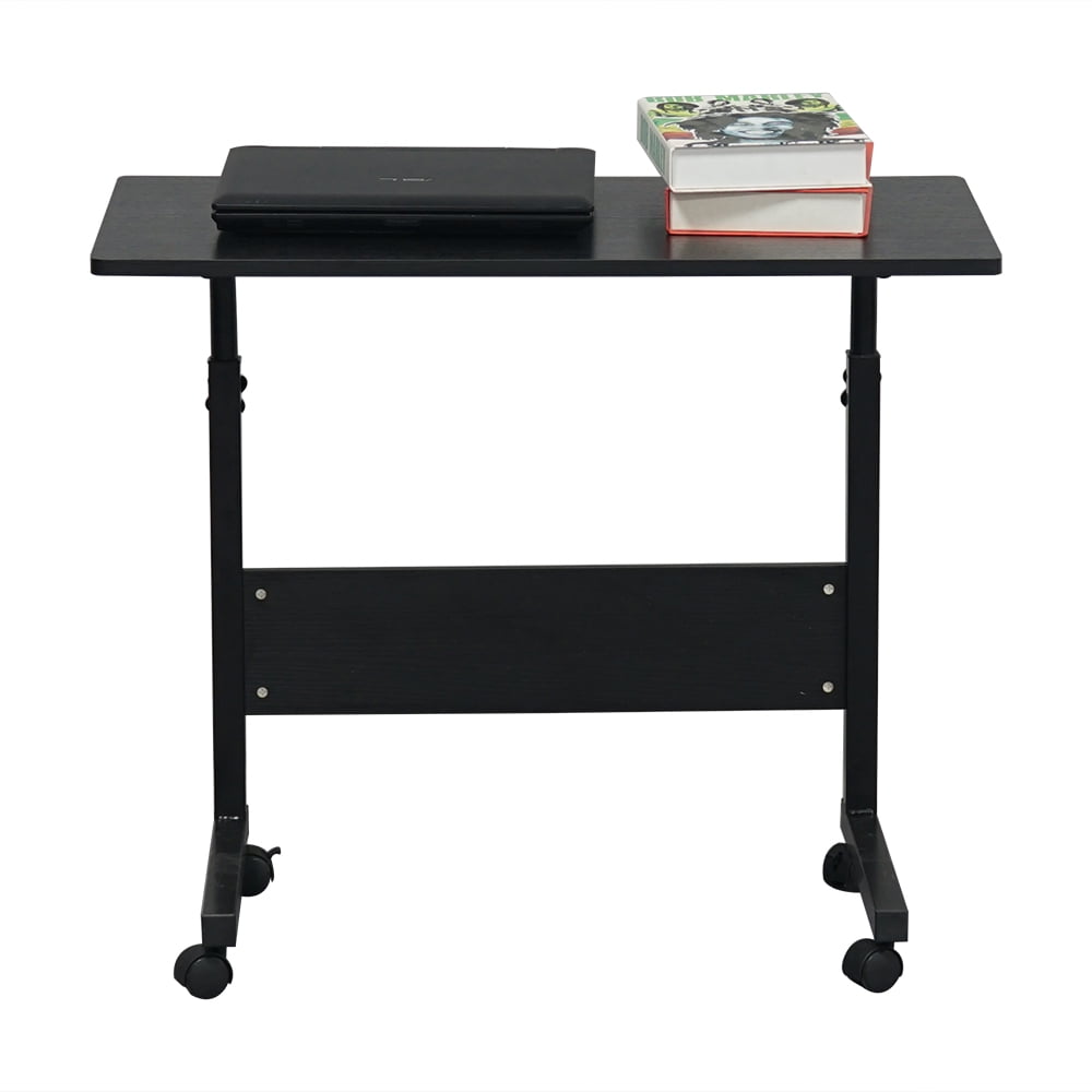 Lowestbest Adjustable Removable Chipboard & Steel Side Table, Home Office PC Laptop Writing Table Lowestbest Adjustable Removable Chipboard & Steel Side Table, Home Office PC Laptop Writing Table