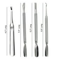 thumbnail image 2 of Cuticle Nipper Pusher Ingrown Toenail Lifter Manicure Pedicure Nail Care Tools (5 Pc), 2 of 7