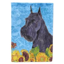 Schnauzer Garden Flag