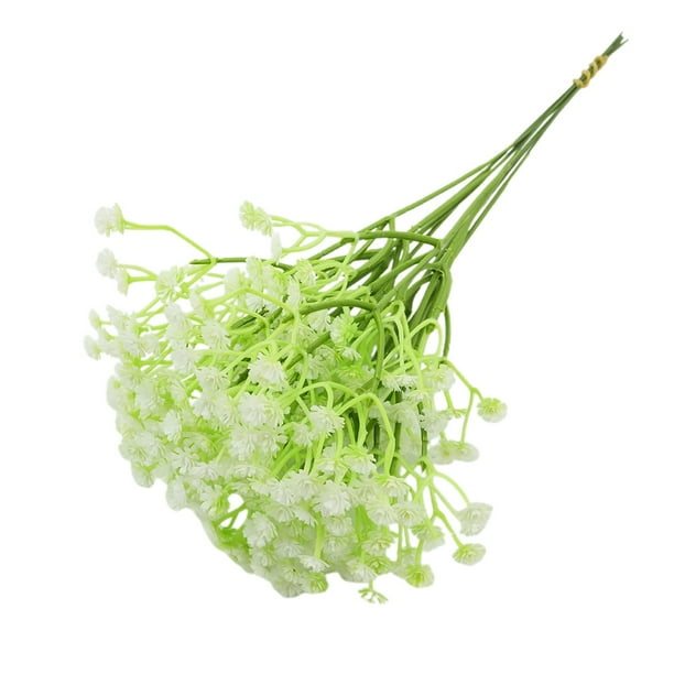 Gypsophila Flores artificiales, 23cm, para arreglo de boda/casa