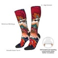 thumbnail image 4 of Fuzoiu Paisley2 Print Adult Stockings,Crew Socks,Unisex Fashion Socks, Casual Sports Socks,Comfortable Crew Socks for Everyday Wear and Sports, 4 of 6