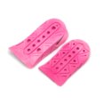 thumbnail image 4 of EeaseMX Unisex Ajustable 2 capas Aumento de la altura Plantilla Inserciones del talón Elevaciones invisibles del zapato Media plantilla del talón Inserciones del elevador del zapato (rosa), 4 of 5