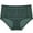 Army Green, variant on Kmdttou Womens Underwear Breathable Wicking Sexy Mesh High Waisted Lace Underwear (Regular & Plus Size)
